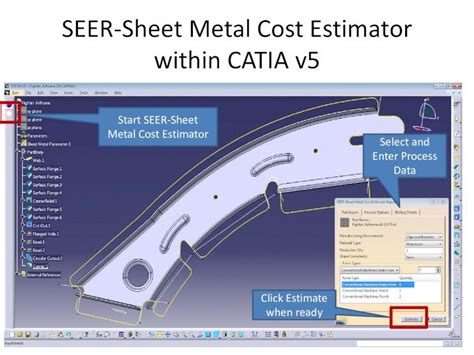 sheet metal cost estimator|metal stamping cost calculator.